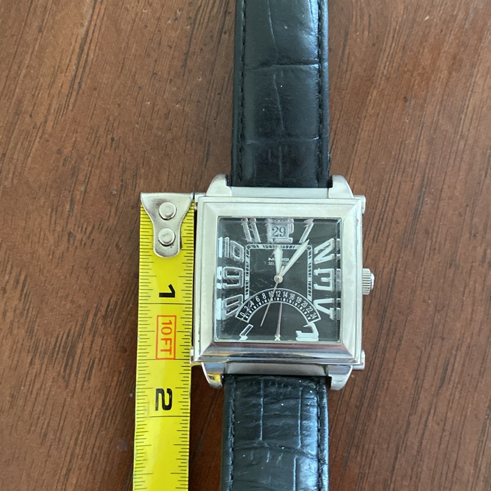 Vintage Margi Watch in Stainless Steel with Leather Band - Picture 13 of 15